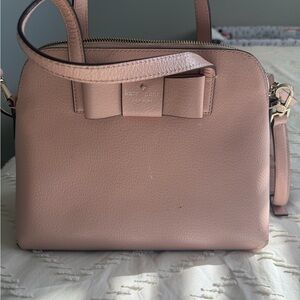 Kate Spade Blush Crossbody Bag with Bow